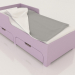 3d model Bed MODE CL (BRDCL0) - preview
