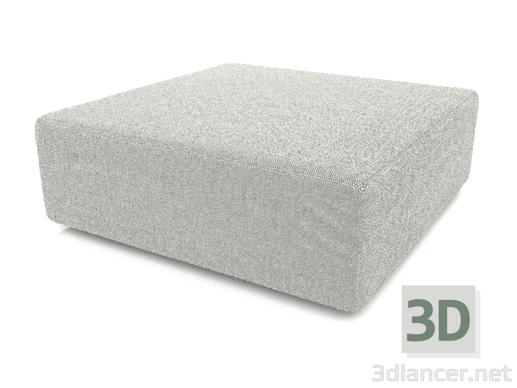 3d model Sofa module-pouf (3cm) - preview