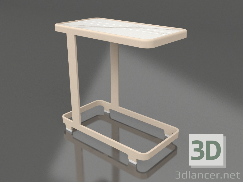 3d модель Столик C (DEKTON Aura, Sand) – превью