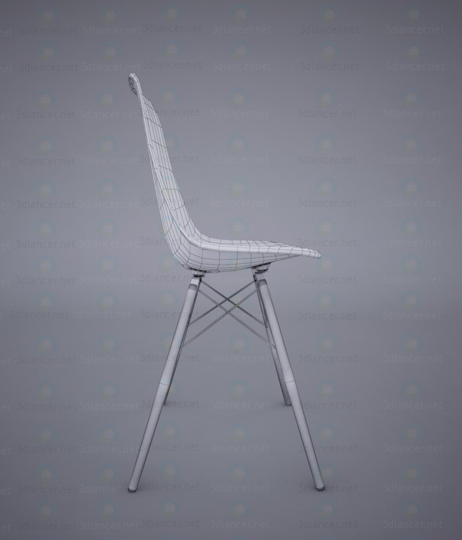 Silla de Eames 3D modelo Compro - render Silla de Eames 3D modelo Compro - render
