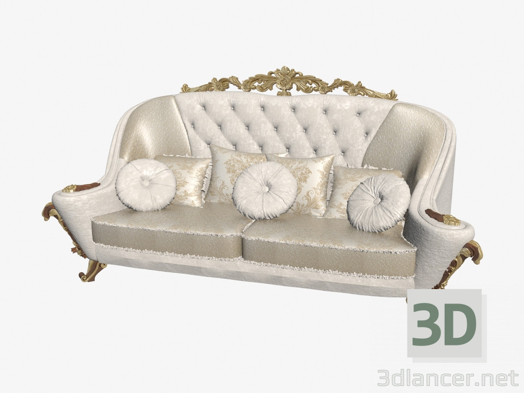 3d модель диван 283 – превью