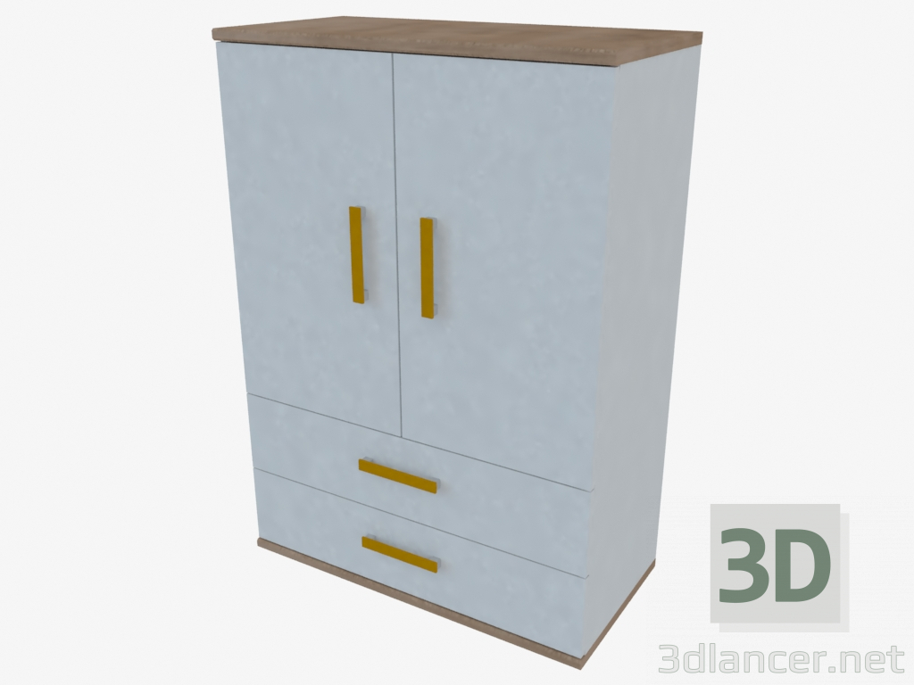3d model Chest of drawers (TYPE 32) - preview