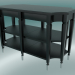 modello 3D Tavolino Dresda (Nero) - anteprima