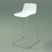 3D modeli Bar sandalyesi Petal (110133, beyaz) - önizleme