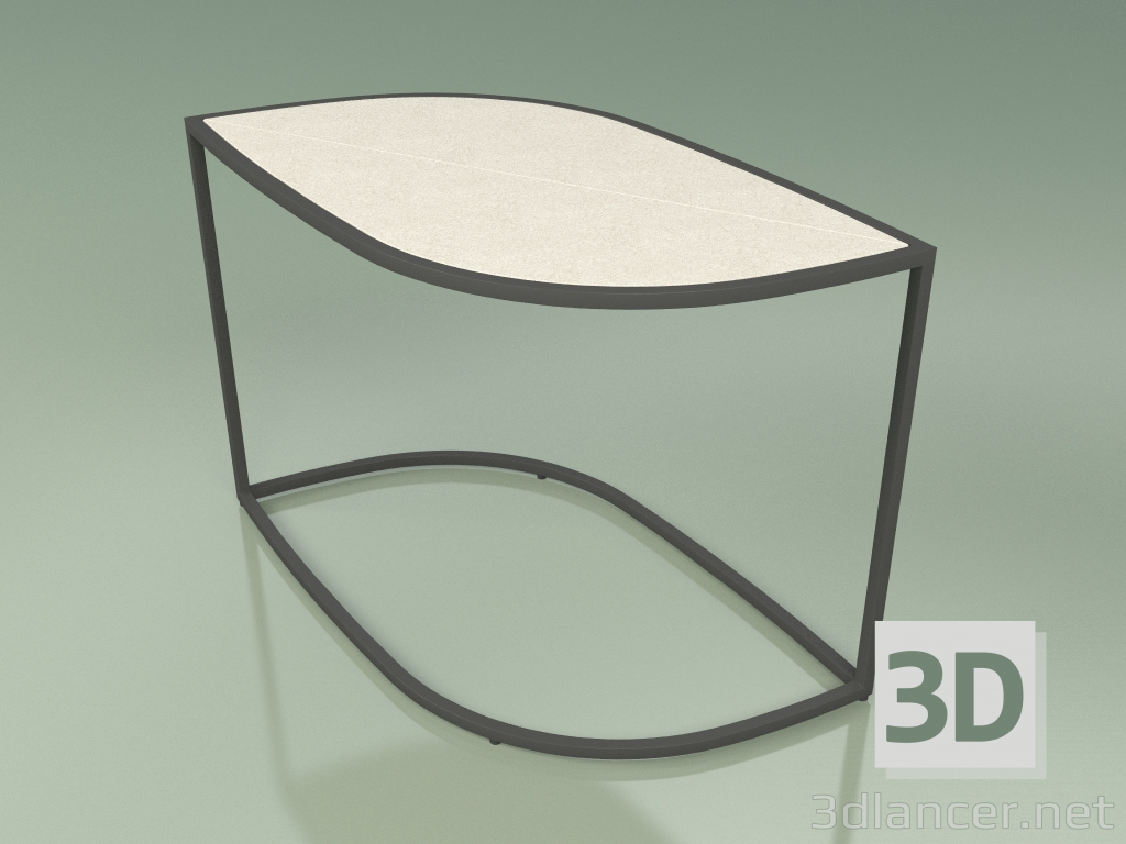 3D modeli Yan sehpa 001 (Gres Fildişi, Metal Duman) - önizleme