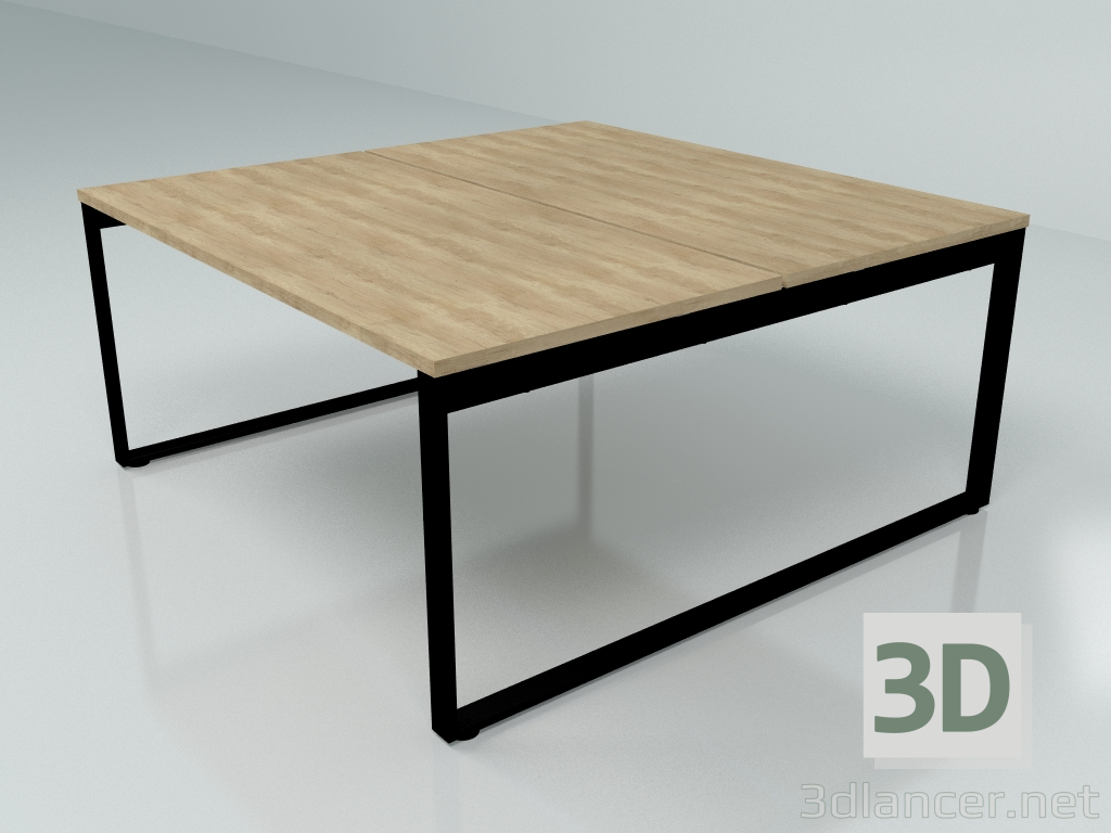 modello 3D Tavolo da lavoro Ogi Q Bench Slide BOQ34 (1600x1610) - anteprima