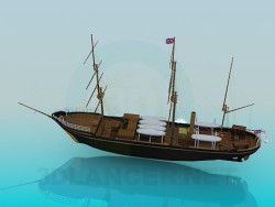 englisches Segelschiff