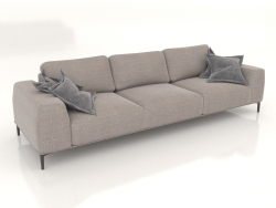 Gerades dreiteiliges Sofa CLOUD (Polstervariante 1)