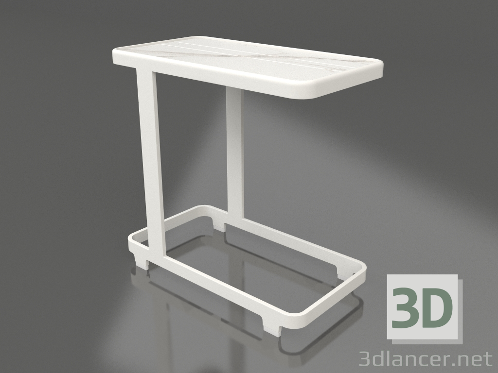 modello 3D Tavolo C (DEKTON Aura, Grigio agata) - anteprima
