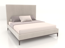 Кровать с высоким изголовьем Italia Nontufted