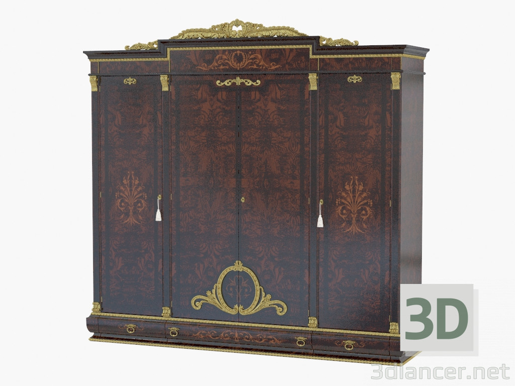 3d model Closet in classical style 1660 - preview