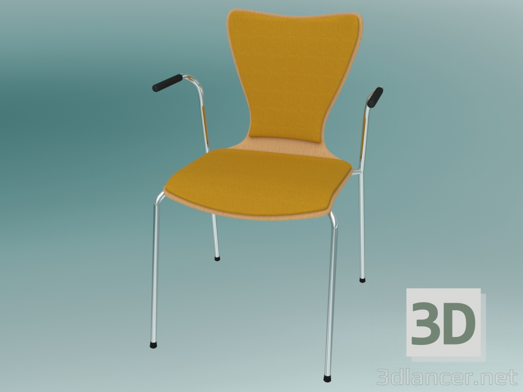 3D Modell Konferenzstuhl (K31Н 2Р) - Vorschau
