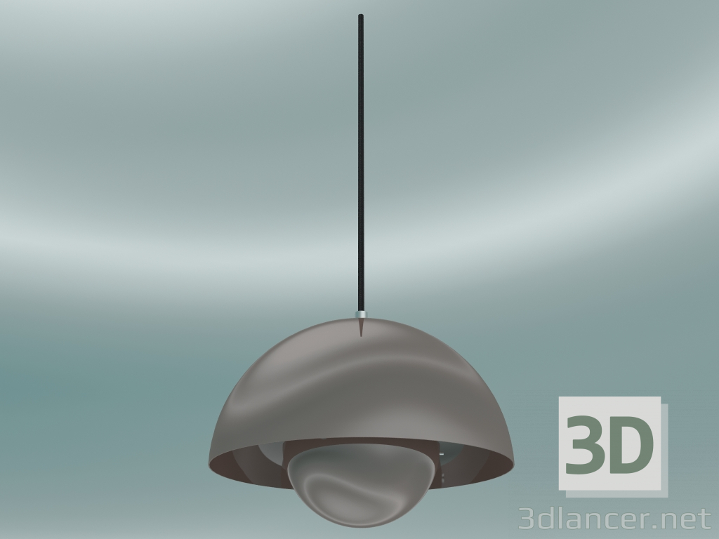 3D modeli Sarkıt Saksı (VP1, Ø23cm, H 16cm, Parlak Bakır) - önizleme