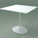 3d model Square table 0696 (H 74 - 79x79 cm, F01, V12) - preview