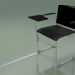 modèle 3D Chaise empilable avec accoudoirs et accessoires 6603 (polypropylène noir avec deuxième couleur, CRO) - preview