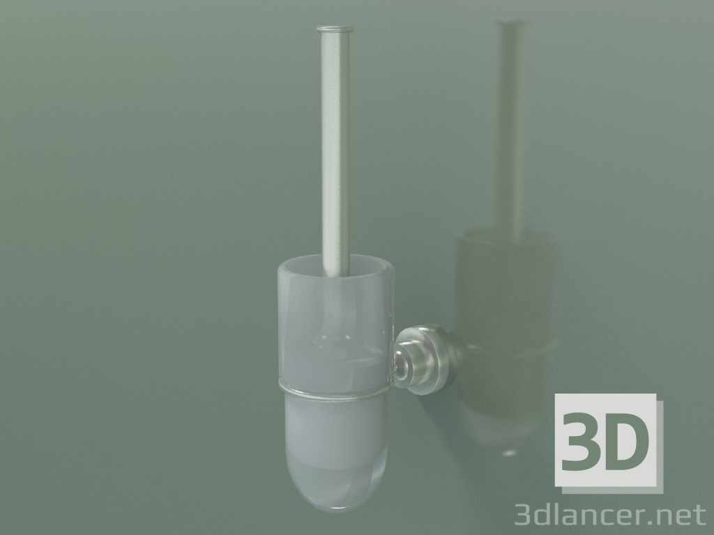 3d model Wall-mounted toilet brush holder (41735820) - preview