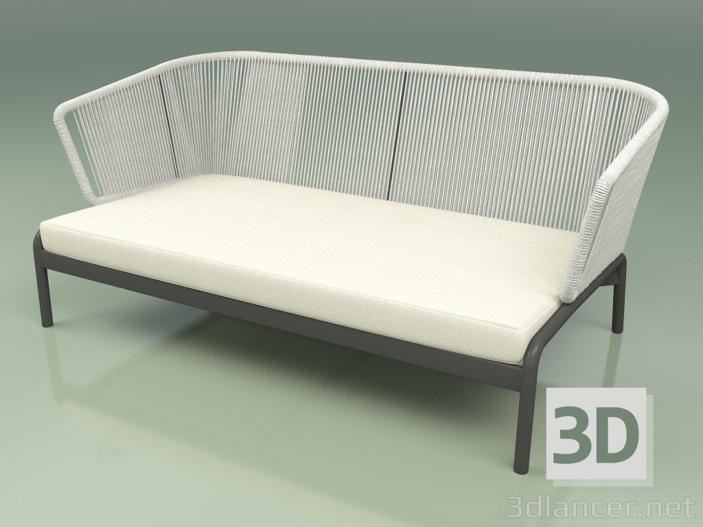 3D Modell Sofa 002 (Schnur 7mm Ton) - Vorschau