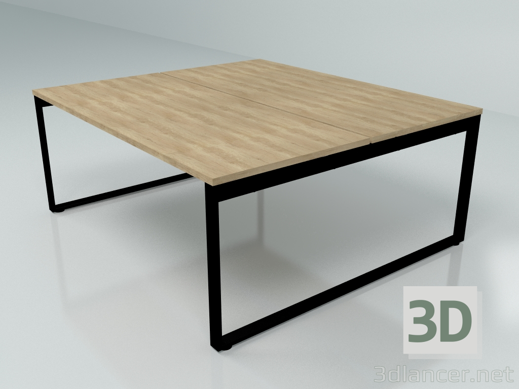 modello 3D Tavolo da lavoro Ogi Q Bench Slide BOQ35 (1800x1610) - anteprima