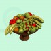 3D Modell Früchte - Vorschau