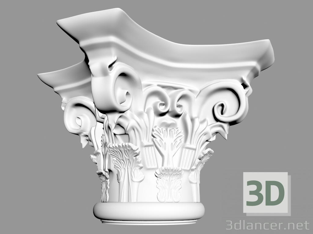 modèle 3D Capitales (KPF10, 11) - preview