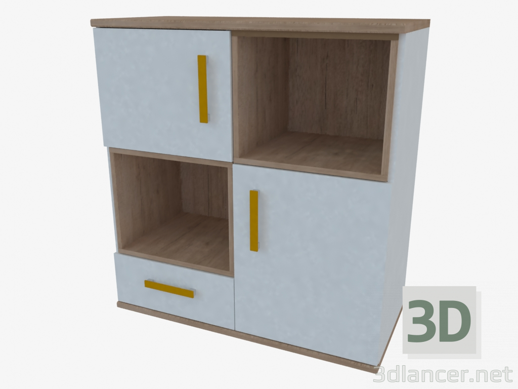 3d model Chest of drawers (TYPE 36) - preview