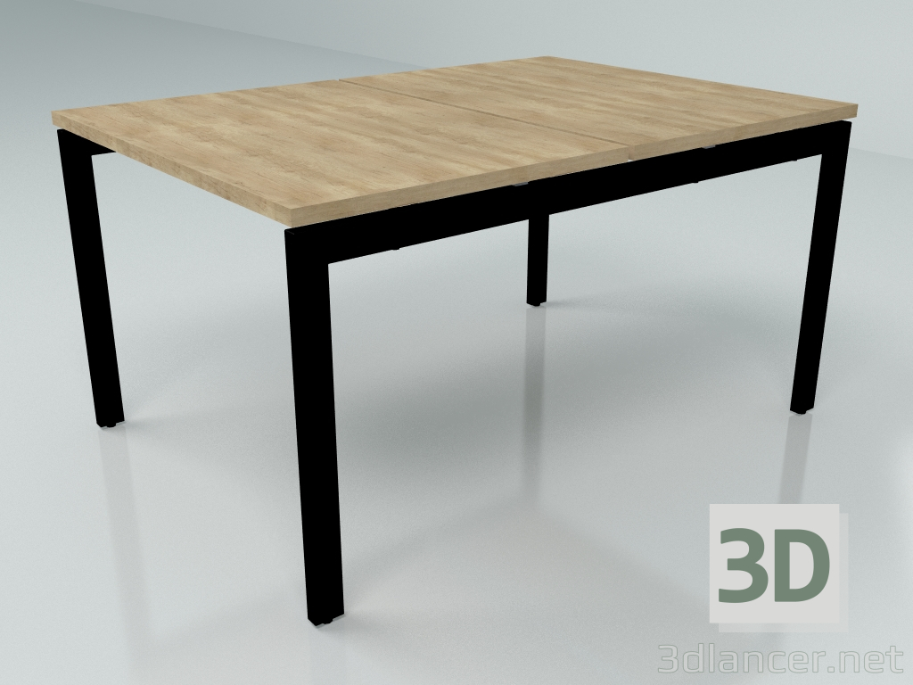 modèle 3D Table de travail Ogi U Bench Slide BOU48 (1000x1410) - preview