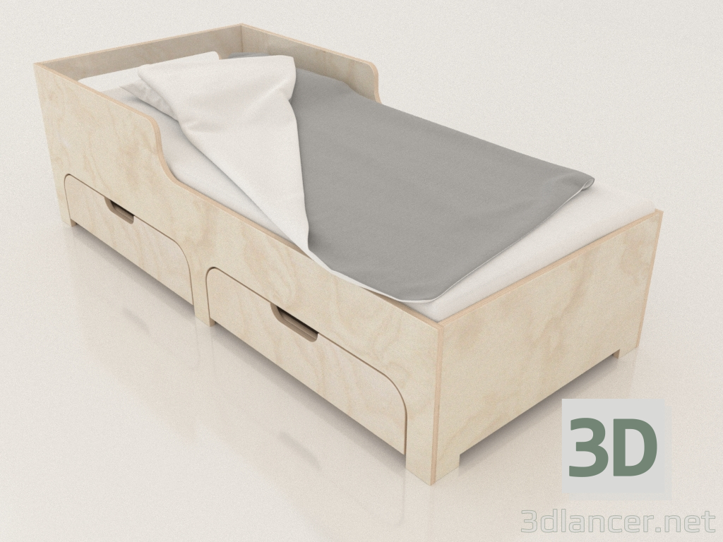 3 डी मॉडल बेड मोड सीएल (BNDCL0) - पूर्वावलोकन