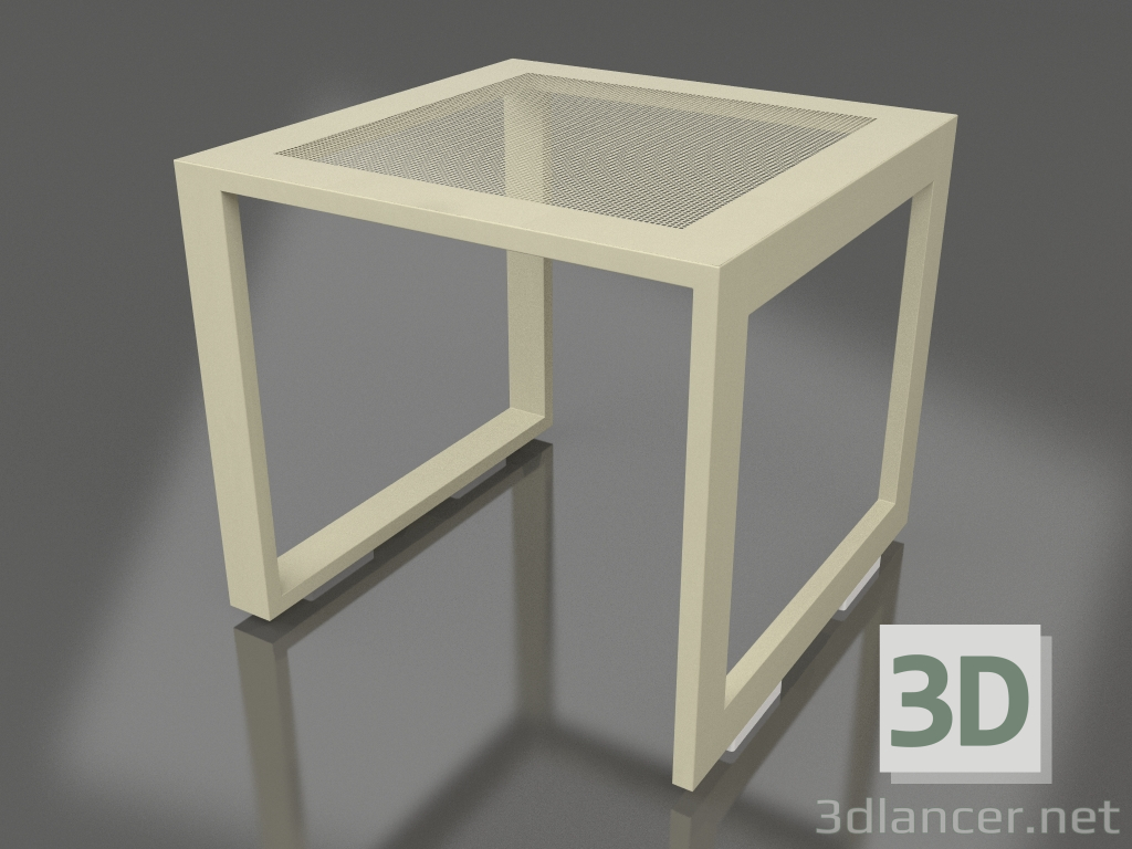 3d model Coffee table 40 (Gold) - preview
