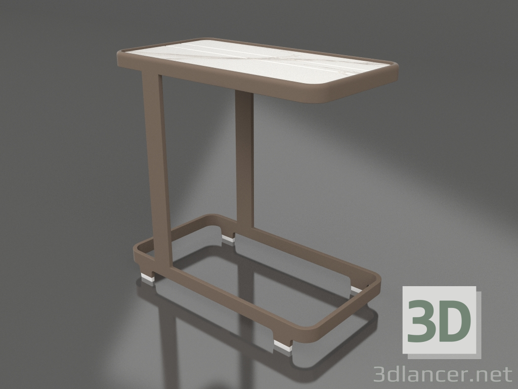 modello 3D Tavolo C (DEKTON Aura, Bronzo) - anteprima
