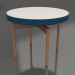 modèle 3D Table basse ronde Ø60 (Gris bleu, DEKTON Sirocco) - preview