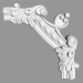3d model Decorative angle (MDU50) - preview