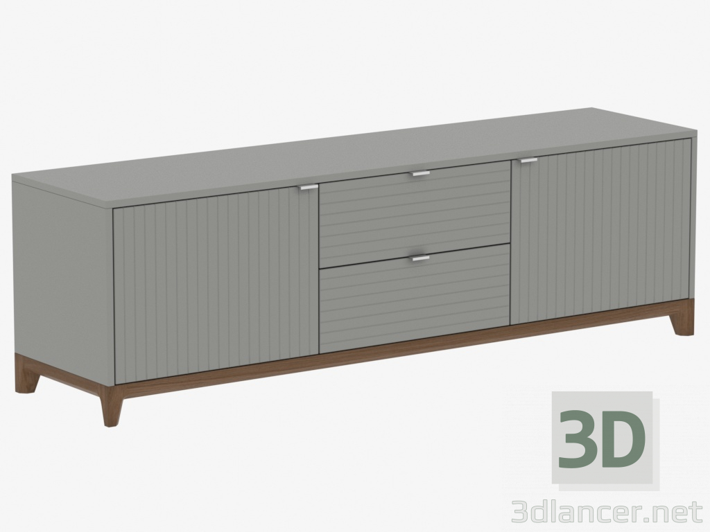 modèle 3D Curbstone sous TV No. 2 CASE (IDC015001606) - preview