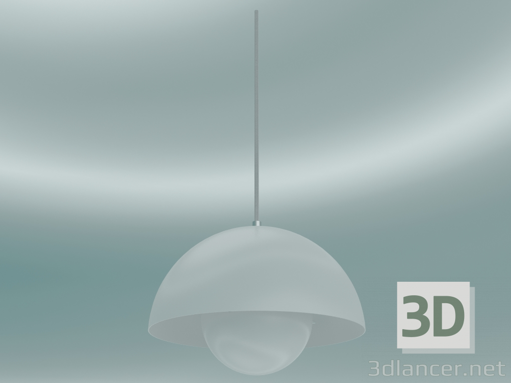 Modelo 3d Luminária pendente Vaso de flores (VP1, Ø23cm, H 16cm, branco) - preview