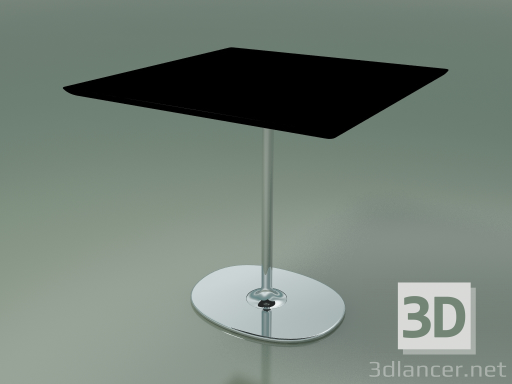 3D Modell Quadratischer Tisch 0696 (H 74 - 79 x 79 cm, F02, CRO) - Vorschau