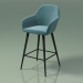 modèle 3D Chaise demi-bar Antiba (112918, vert azur) - preview