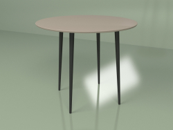 Кухонний стіл Супутник 90 см (кавовий)