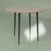 3d модель Кухонный стол Спутник 90 см (кофейный) – превью