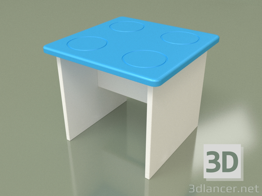modèle 3D Tabouret pour enfants (Topaze) - preview