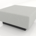3d model Sofa module-pouf (12cm) - preview