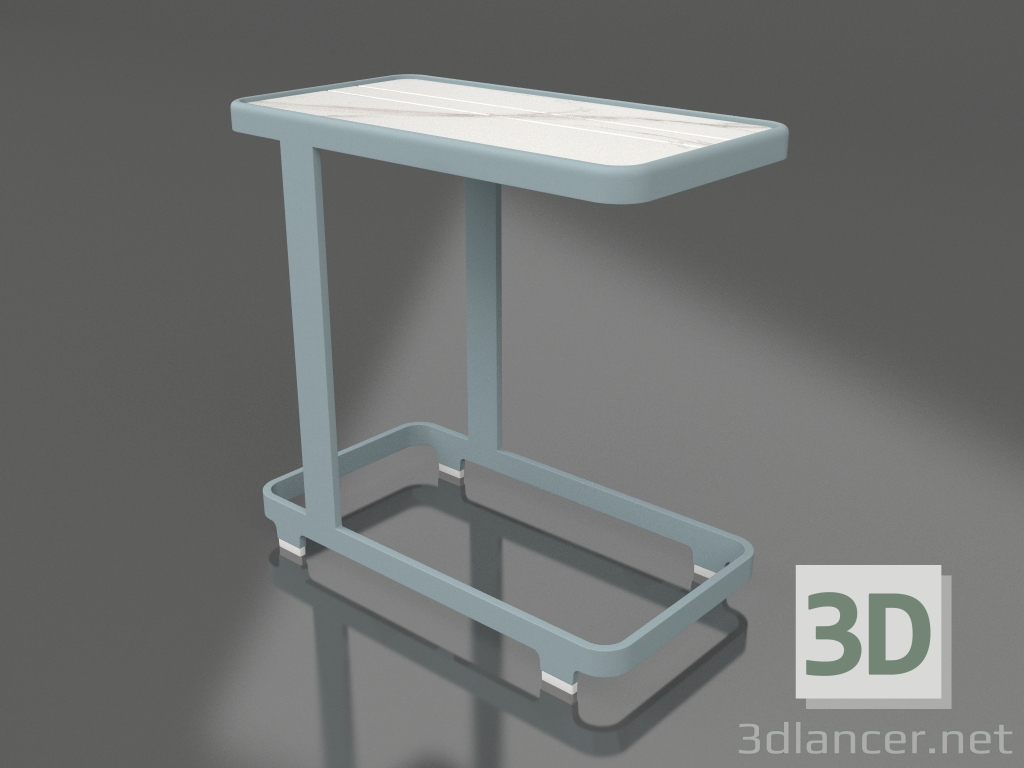 modello 3D Tavolo C (DEKTON Aura, Grigio blu) - anteprima