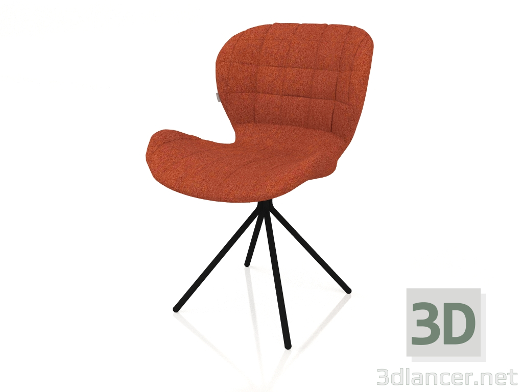 3D Modell Stuhl OMG (Orange) - Vorschau