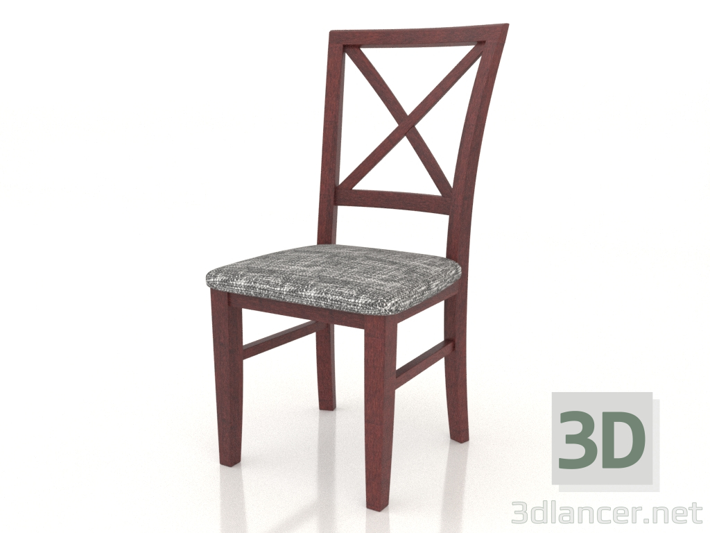 3D Modell Malta Chair (Reife Kirsche) - Vorschau