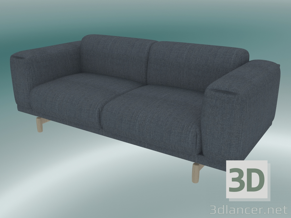 modèle 3D Canapé double Rest (Fiord 171) - preview