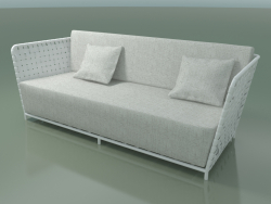 Outdoor-Sofa InOut (803, weiß lackiertes Aluminium)