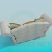 modèle 3D Canapé confortable - preview