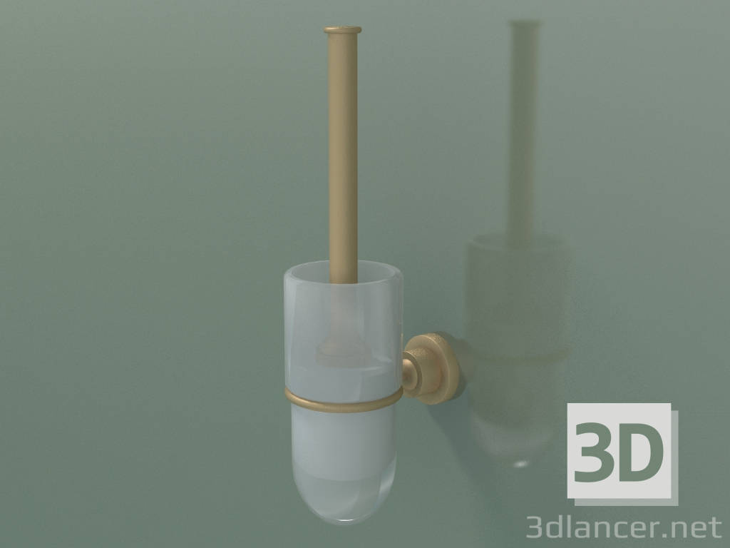 3d model Wall-mounted toilet brush holder (41735140) - preview