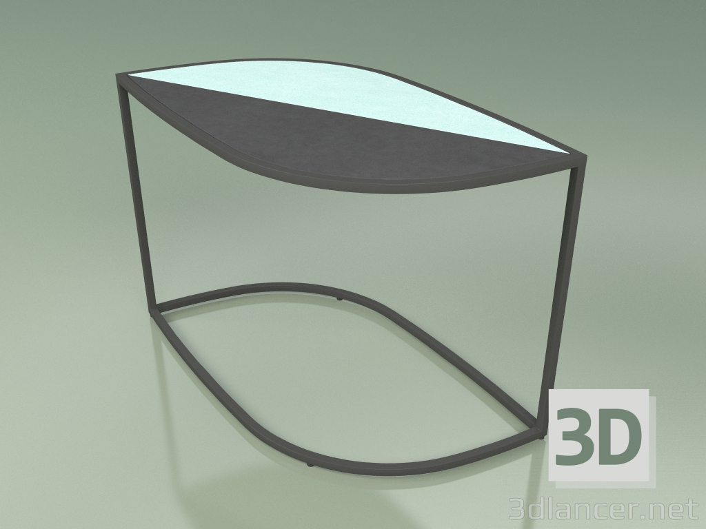 3d model Side table 001 (Glazed Gres Storm-Water, Metal Smoke) - preview