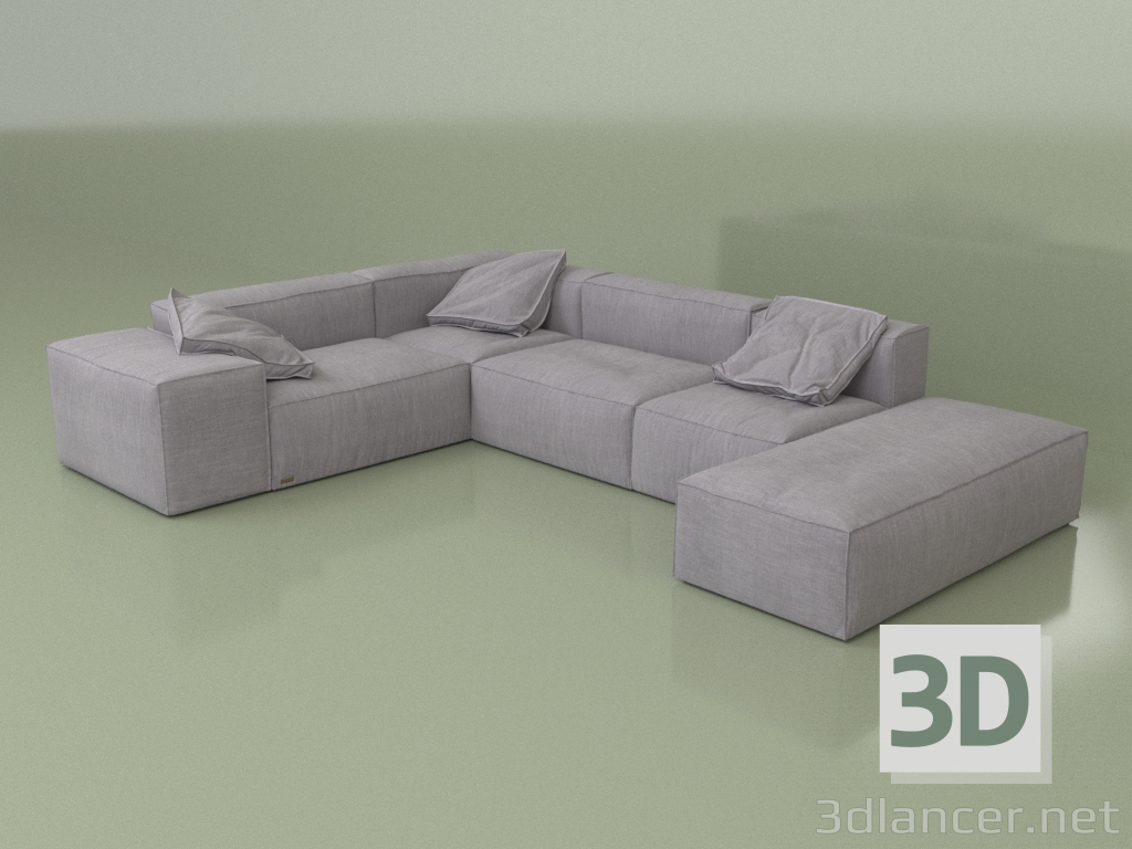 3D Modell Sofa Belfast (Set 06) - Vorschau