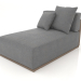 3d model Section 5 sofa module (Bronze) - preview