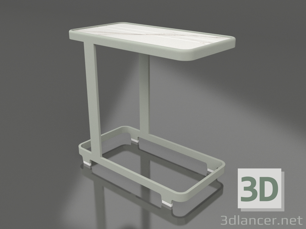 modello 3D Tavolo C (DEKTON Aura, Grigio cemento) - anteprima